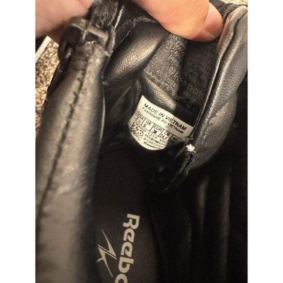 Y2K Reebok X Alicia Keys Hidden Wedge Black Studded Sneakers Womens Size 7.5 - Picture 7 of 8